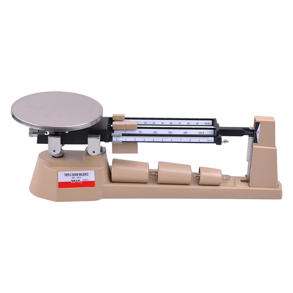 Yescom Jewelry Triple Beam Balance Precision Scale 2610 Gram