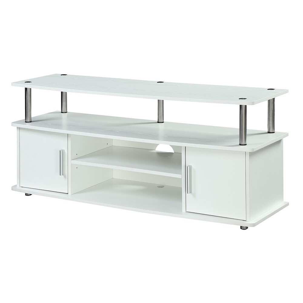 Convenience Concepts Designs2Go Monterey 55 inch TV Stand with Cabinets and Shelves