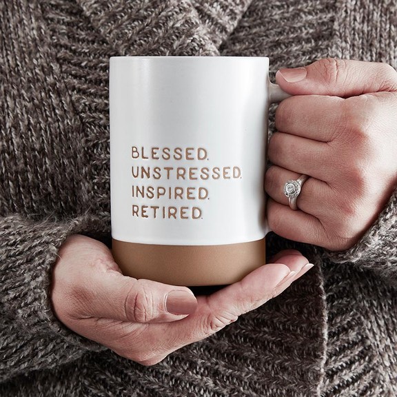 Drinkware J6184 Signature Mug   Blessed  Unstresse...