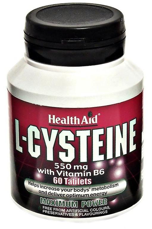 Health Aid Cysteine 550 Mg 60 Comp