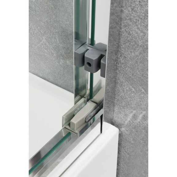 Shower Doors 56 60 in. x 72 in.Chrome Sliding Adju...