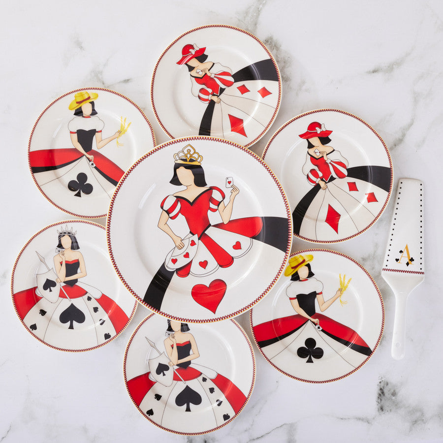 Karaca Cup Girl 8 Piece Cake Set 153.03.06.2583