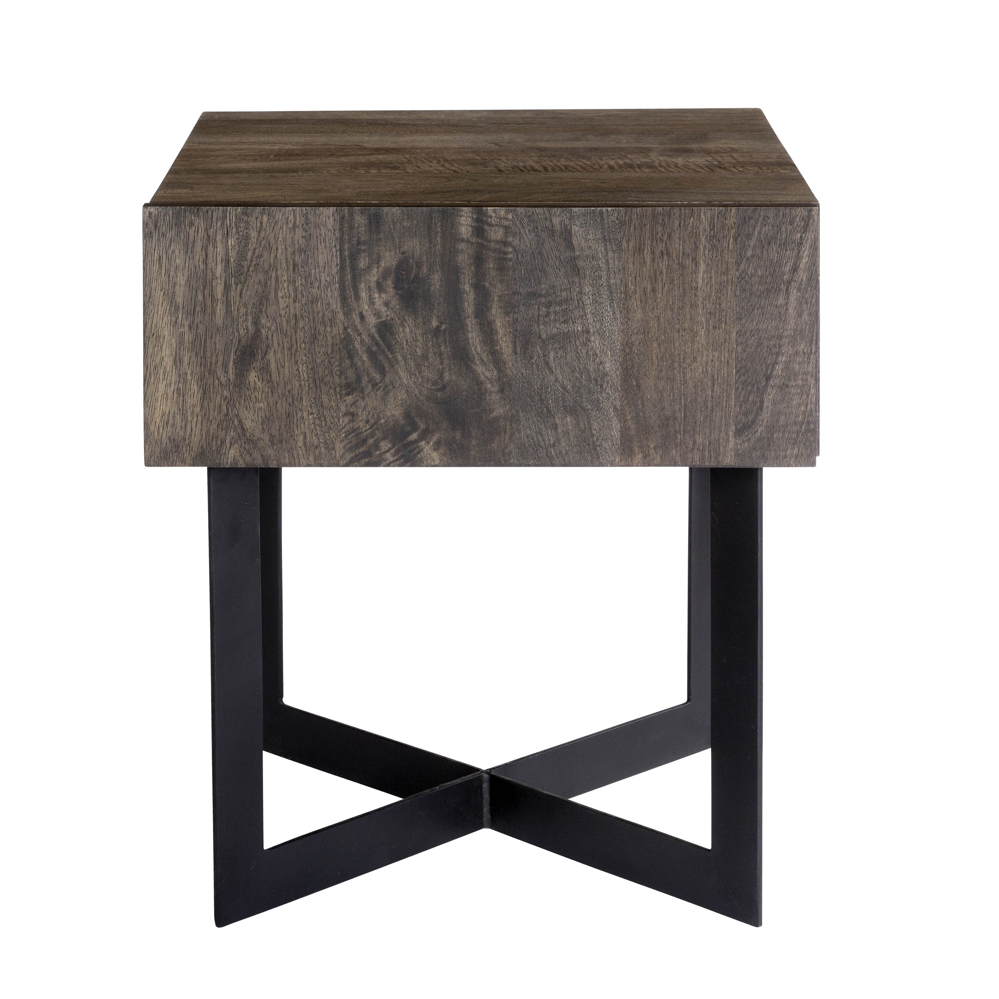 Aurelle Home Tinett Modern Storage Side Table