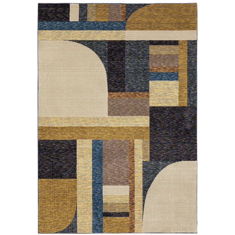 StyleHaven Sutton Contemporary Mega Geo Rug