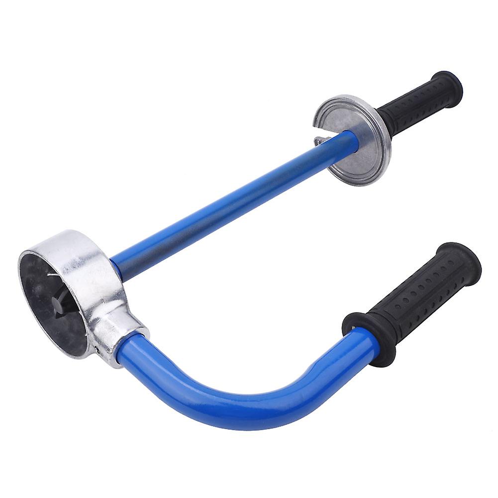 Carbon Steel Film Dispenser Adjustable 12~20in Manual Stretch Film Dispenser ToolBlue