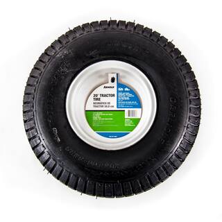 Arnold 20 in. x 8 in. Rear Tractor Wheel for John Deere Ariens Husquvarna and Poulan Pro Lawn and Garden Tractors 490-327-0004