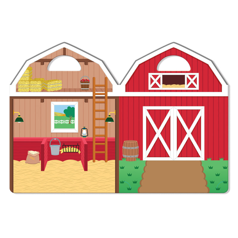 PUFFY STICKERS SET FARM