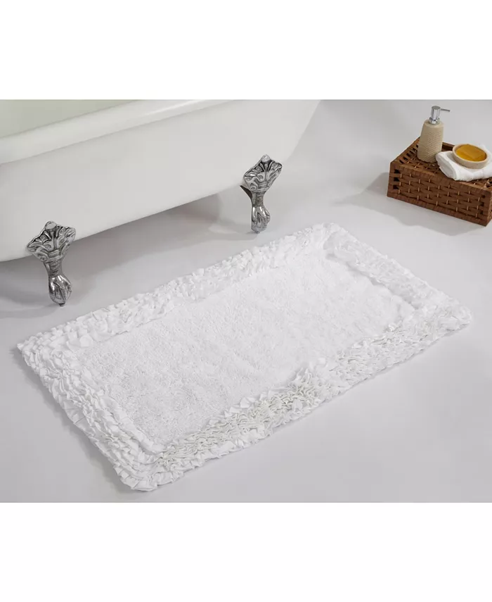 Better Trends Ruffle Bath Rug 24 x 40