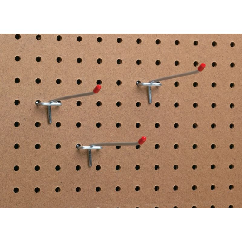 Light Duty Safety Tip Straight Pegboard Hook