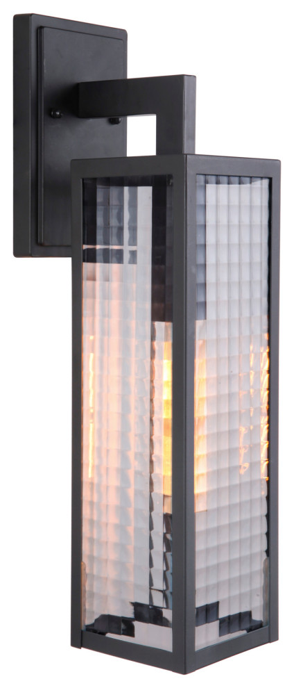 Craftmade Z4524 SC Deka 20 quotTall Outdoor Wall Sconce   Transitional   Outdoor Wall Lights And Sconces   by Buildcom  Houzz