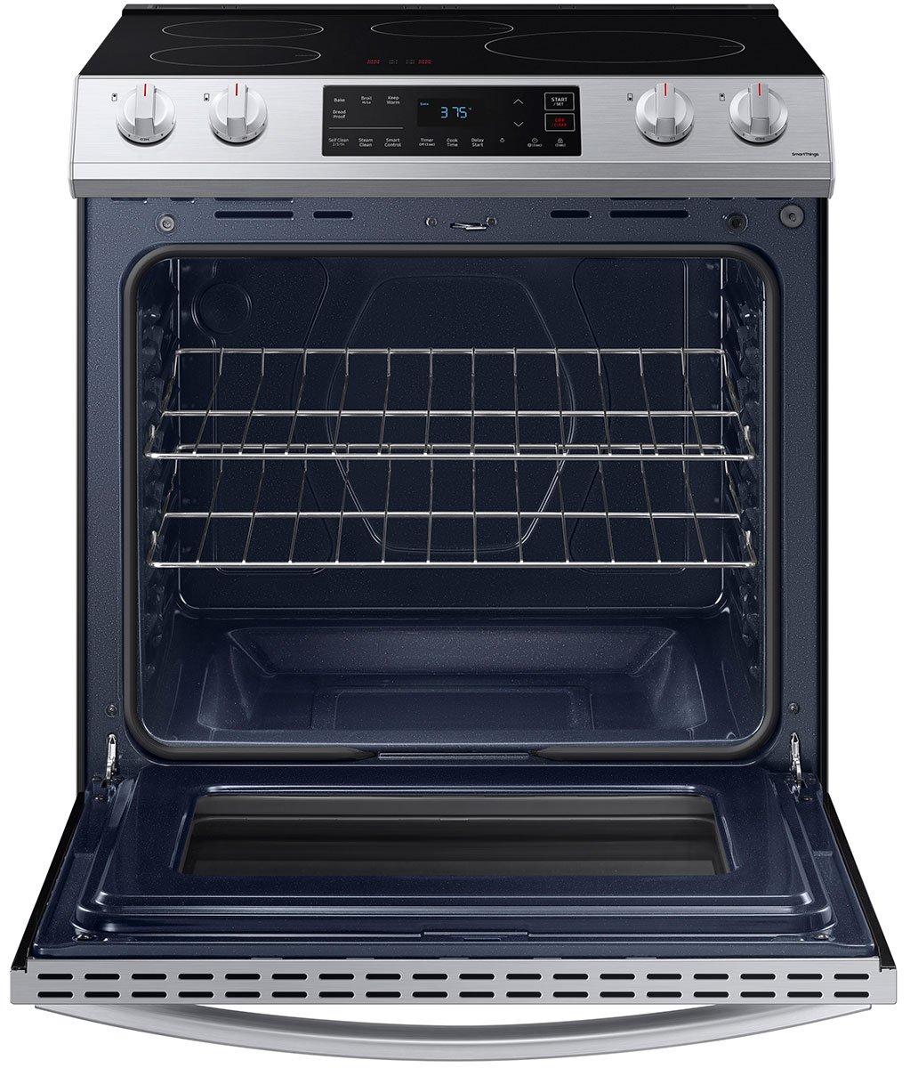  6.3 Cu. Ft. Fingerprint Resistant Stainless Steel Front Control Slide-In Induction Range