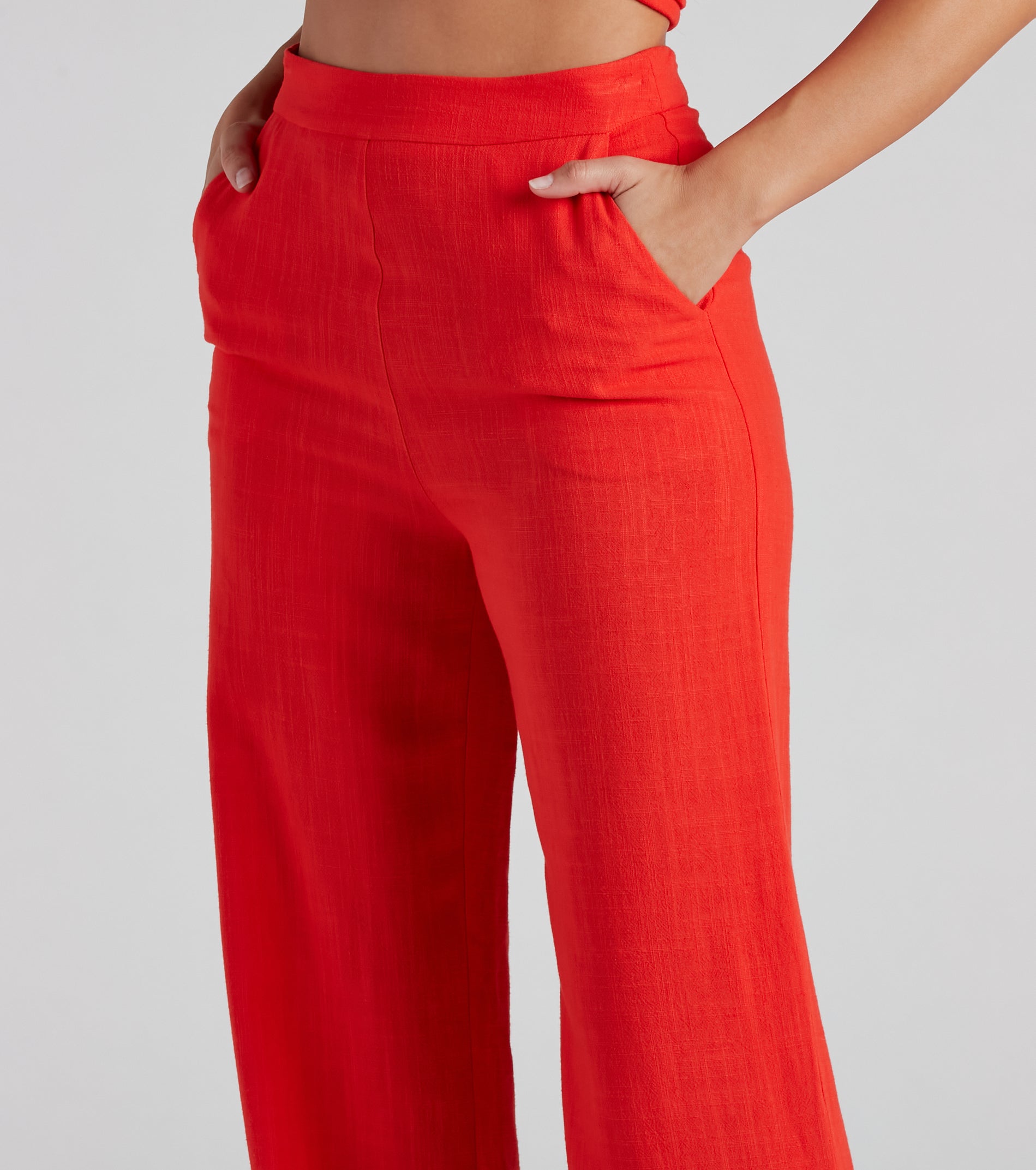 Worth It Linen Wide Leg Pants