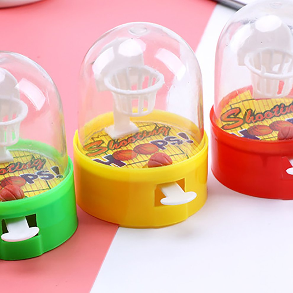 1 Piece Novelty Toy Mini Pocket Basketball Pitching Game For Children Multifunction Intelligence Smart Toys Random Color