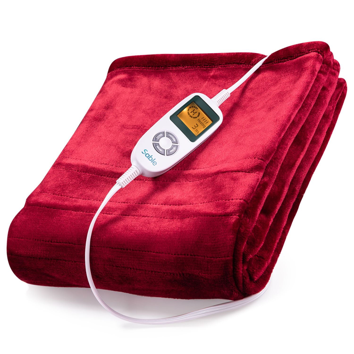 Sable Electric Blanket Heated Blanket Throw， 50