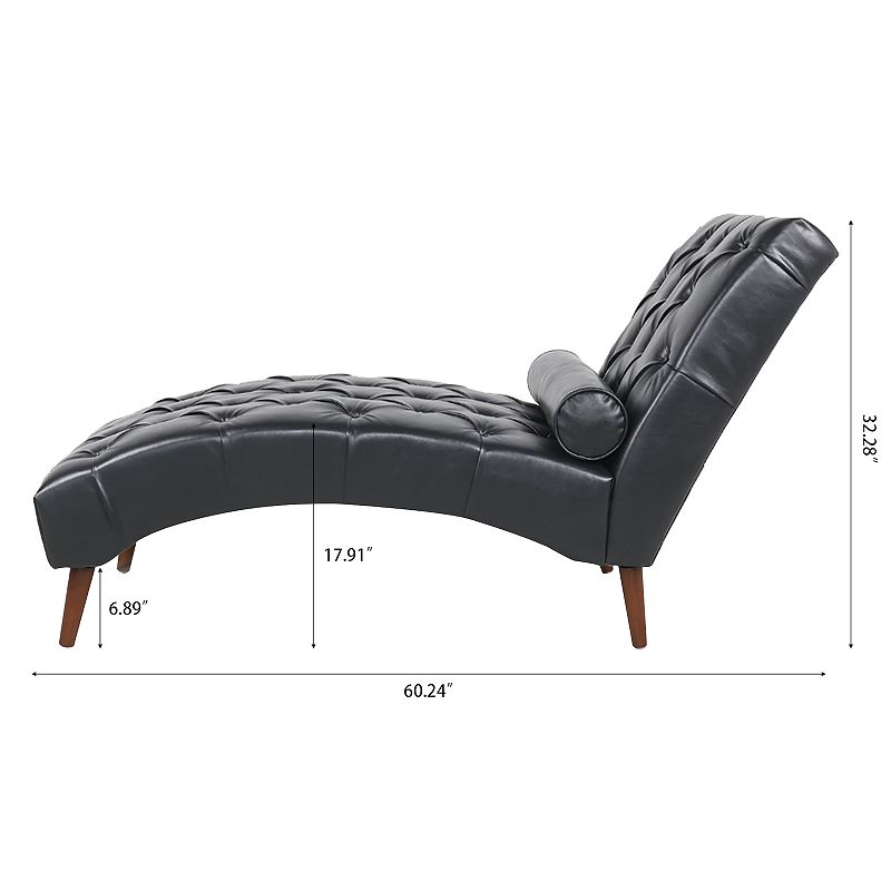 F.c Design Upholstered Chaise Loung E- Versatile Furniture For Your Living Space