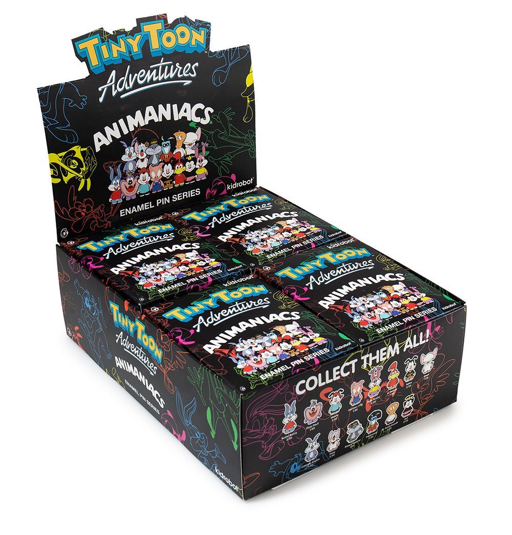 Tiny Toon Adventures & Animaniacs Enamel Pin Series by Kidrobot