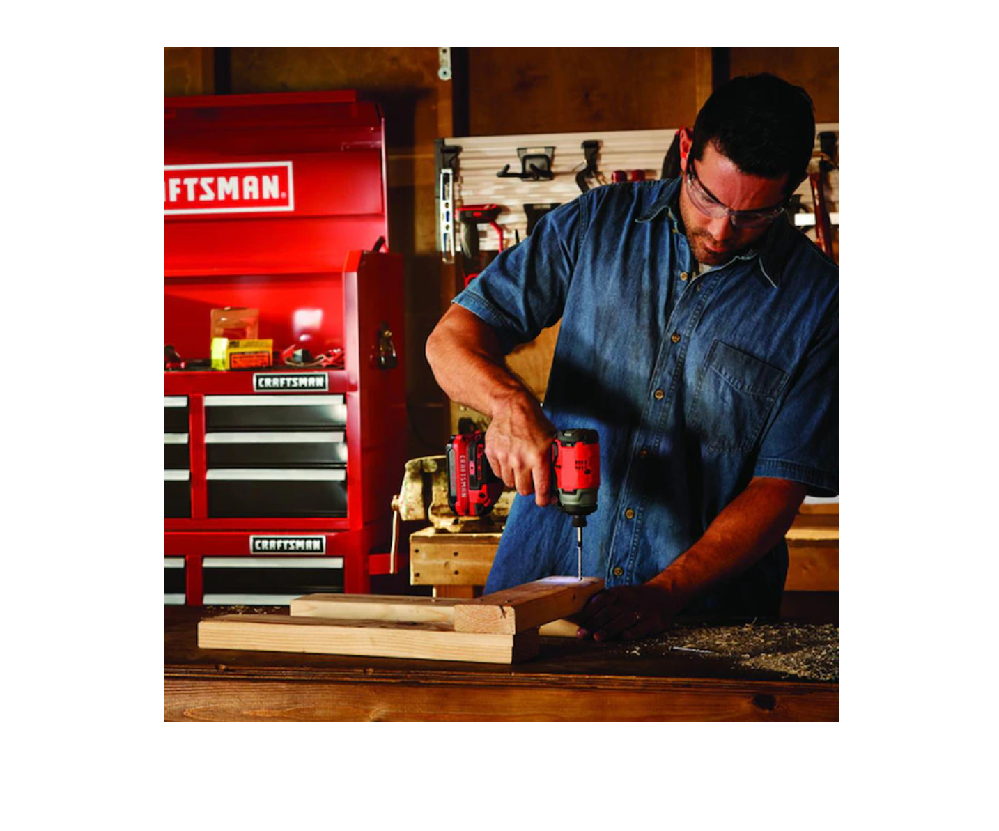 CRAFTSMAN CMCF810C1 V20 20-volt Max Variable Speed Brushless Cordless Impact Driver (1-Battery Included)