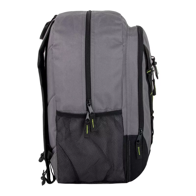 Summit Ridge Grey Clip Backpack