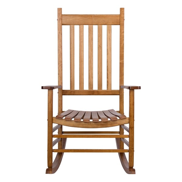 Porch and Den Steeplechase Genuine Hardwood Rocking Chair