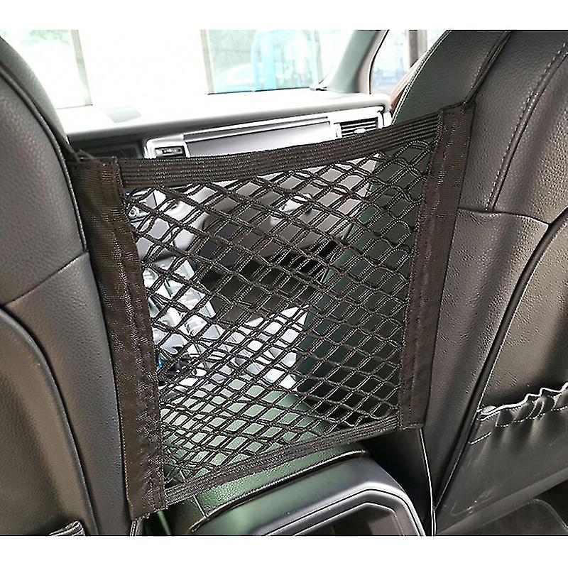 Strong Elastic Car Mesh Net Bag Between Organizer Seat Back Storage Bag Luggage