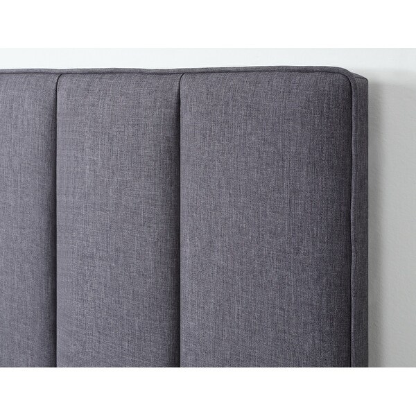 Hayden Headboard Grey Linen Full/Queen - - 34347772