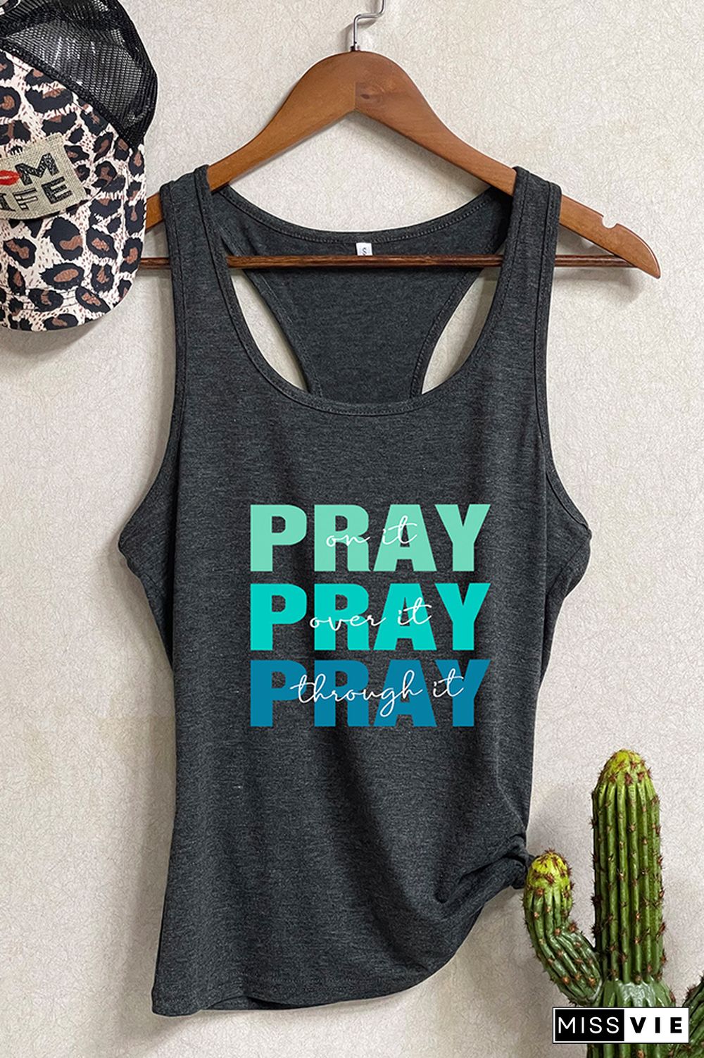 Pray Sleeveless Tank Top Wholesale