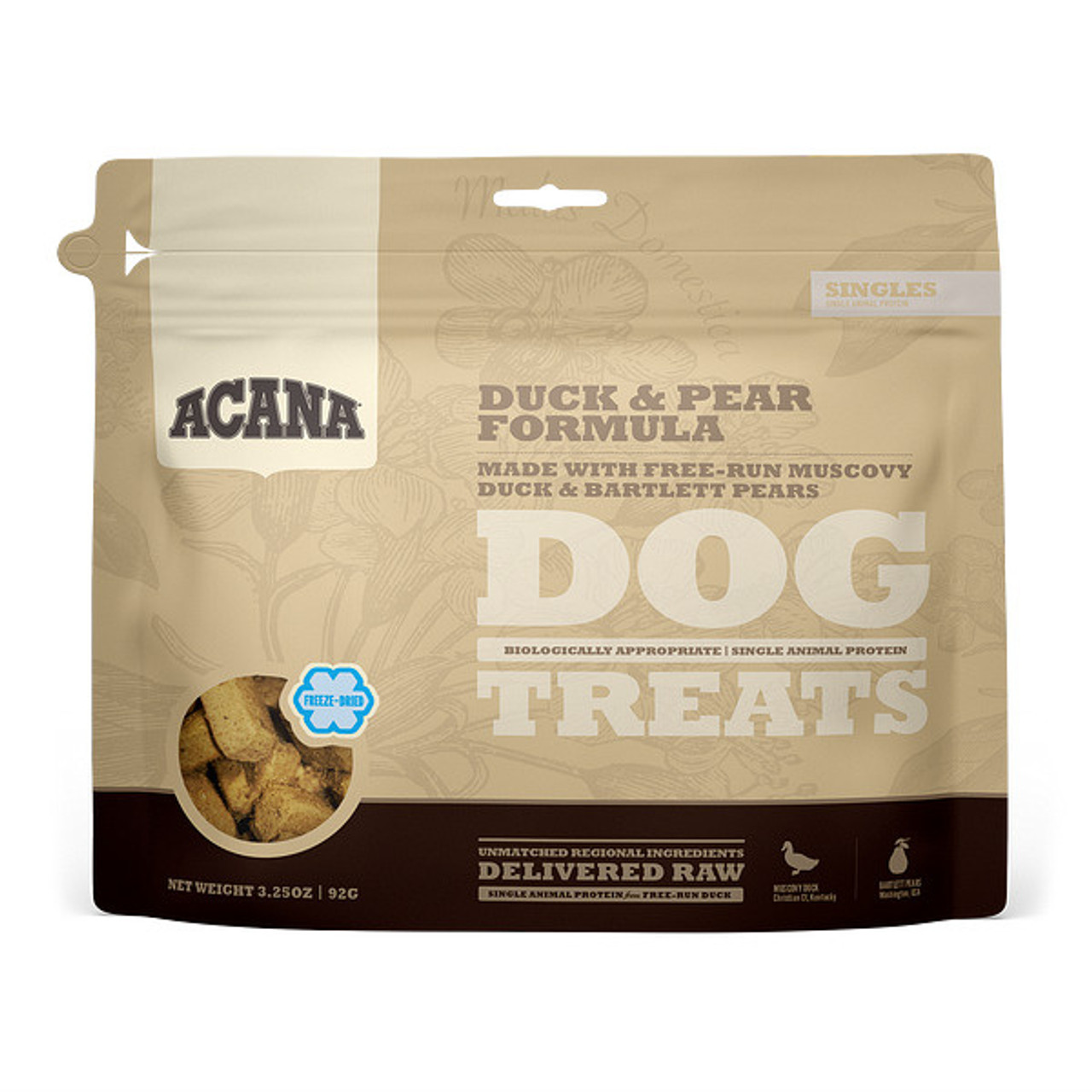 Acana Freeze Dried Duck and Pear Dog Treats