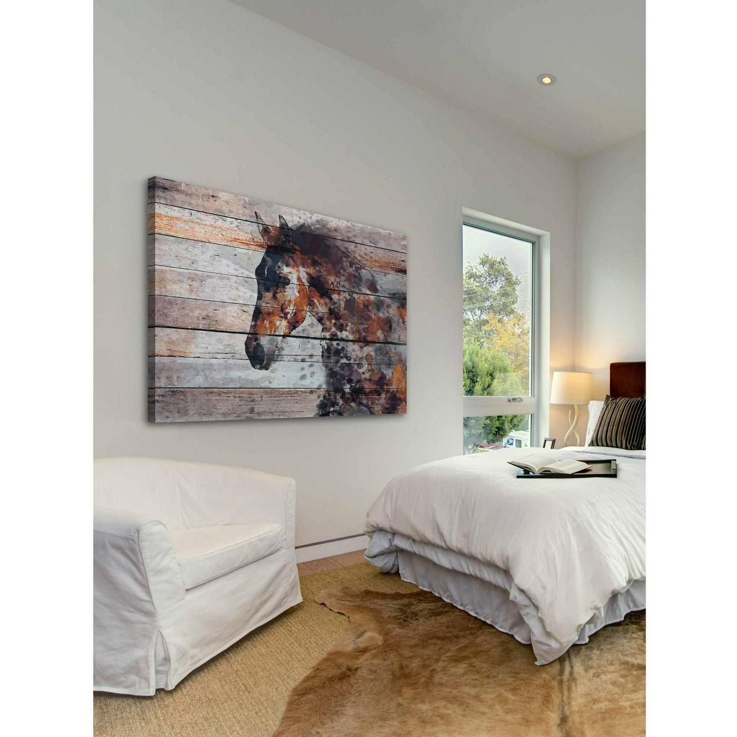 Marmont Hill  Fire Horse  by Irena Orlov Painting Print on Wrapped Canvas  Crowdfused