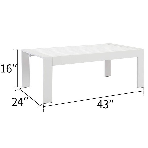 Royalcraft Aluminum Outdoor Coffee Table