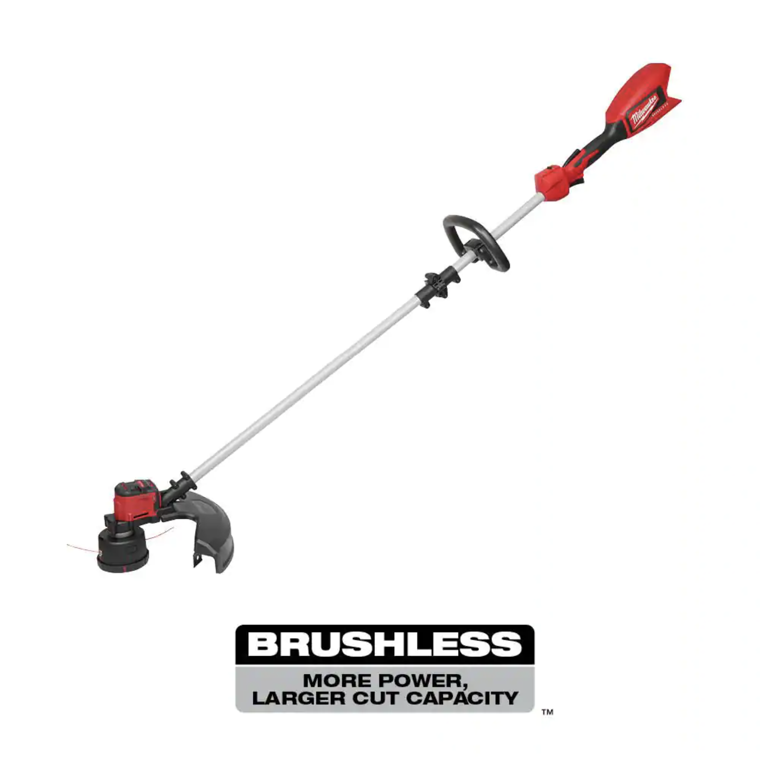 Milwaukee M18 18V Lithium-Ion Brushless Cordless String Trimmer with M18 FUEL 18V Lithium-Ion Brushless Blower， 2-Tool (2828-20-2724-20)