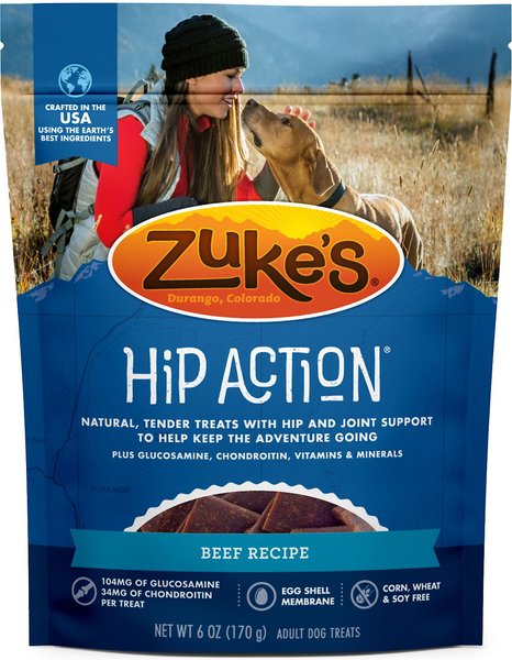 Zuke's Hip and Joint Beef Recipe Dog Treats