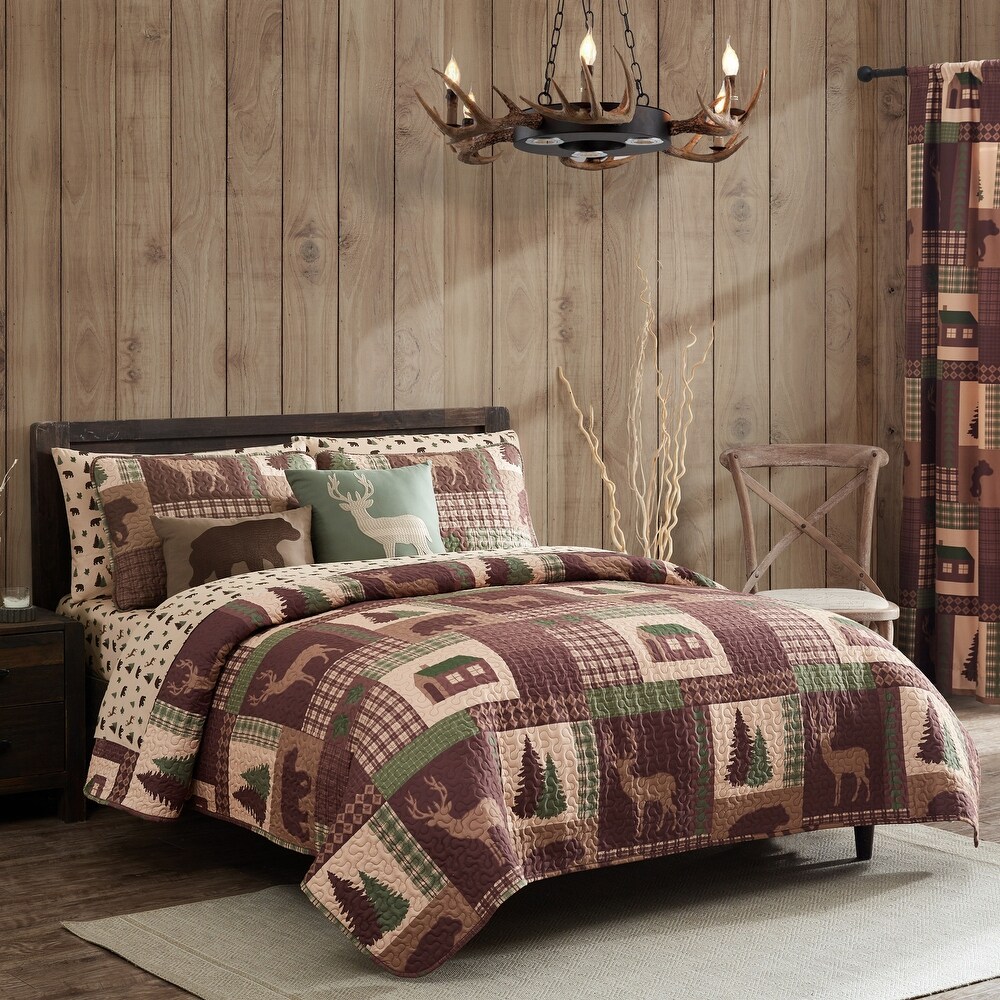 Cozy Cabin Quilt Set