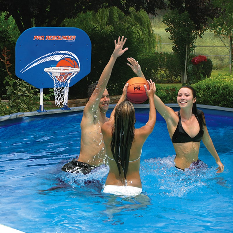 Poolmaster Vinyl Pro Rebounder Basketball Pool Game (2 Pieces)