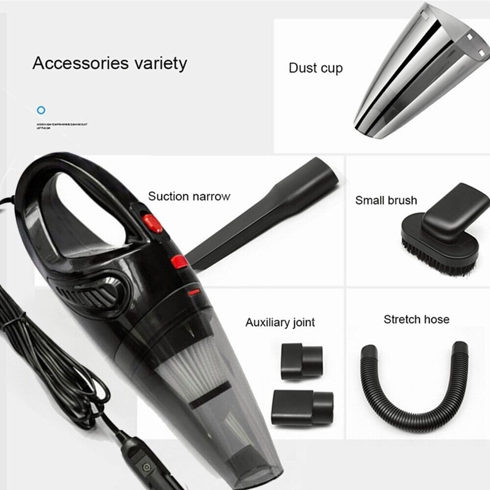 Portable Handheld Vacuum Strong Suction Wet and Dry