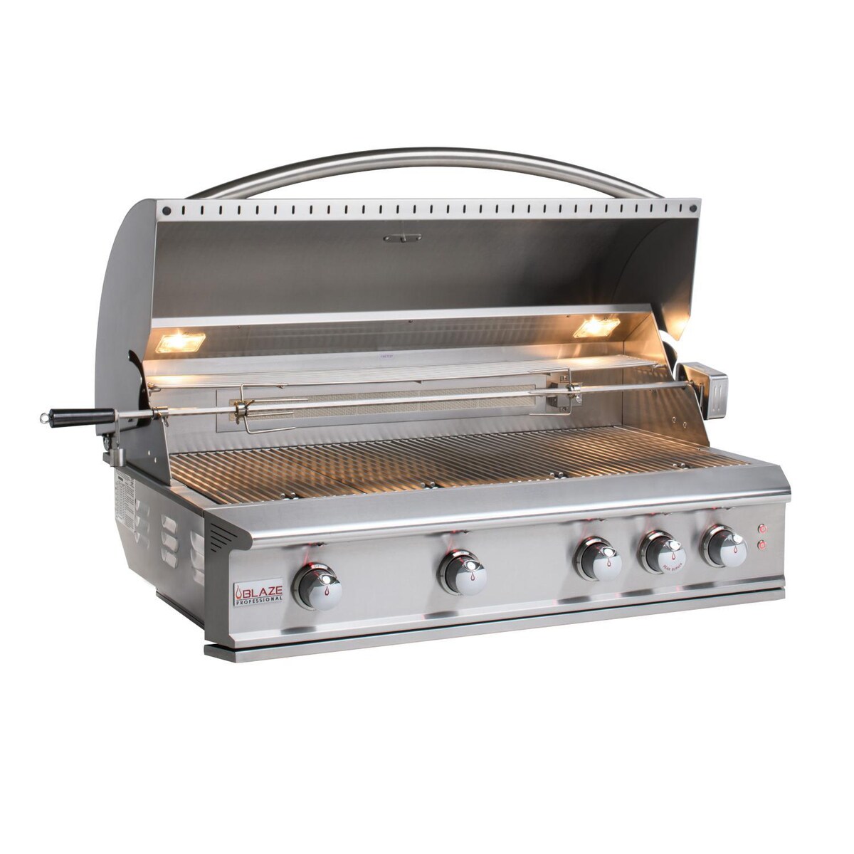 Blaze Professional LUX 44-Inch 4-Burner Built-In Propane Gas Grill With Rear Infrared Burner