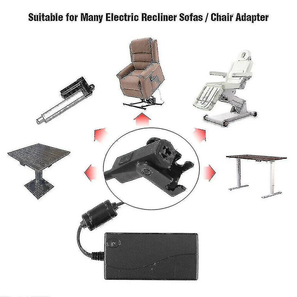 Power Supply For Electric Recliner Chair Sofa Transformer Adapter 29v  Ac/dc