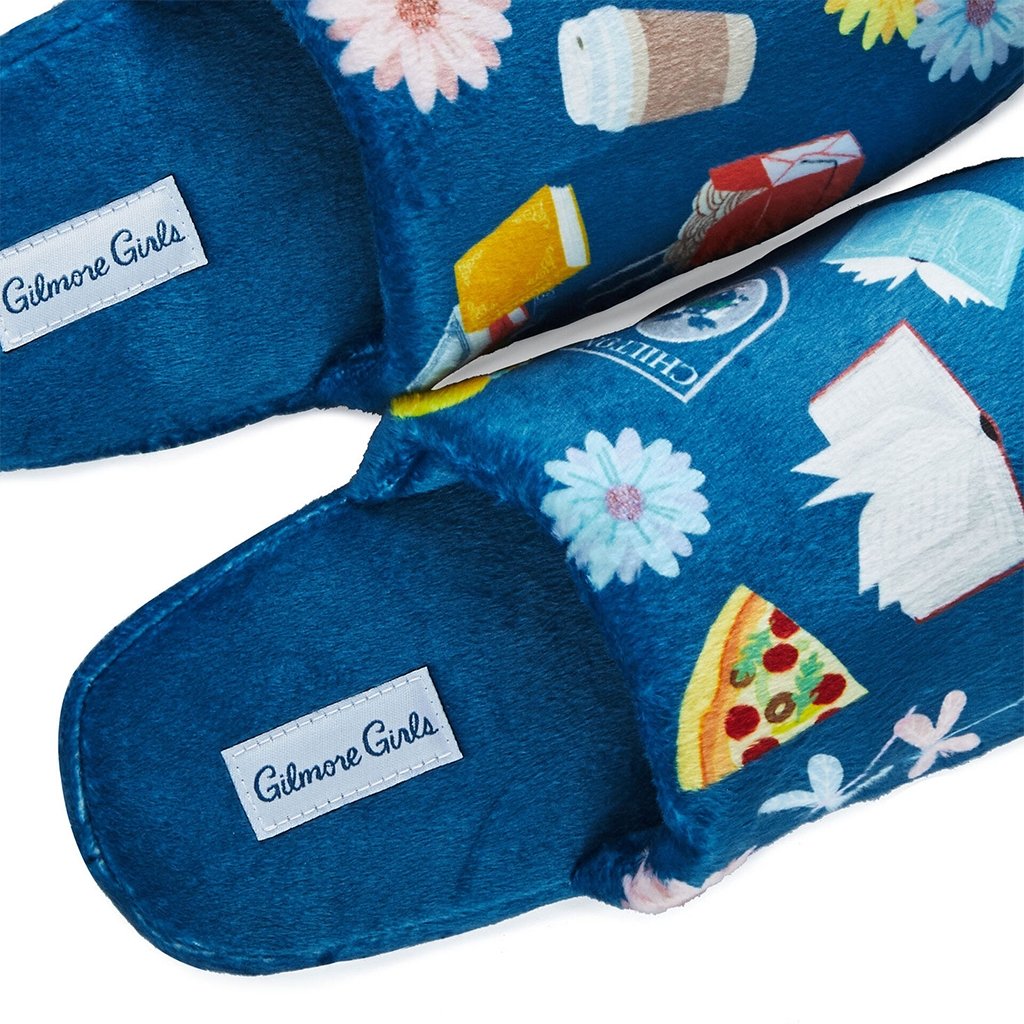 Hallmark  Gilmore Girls Slippers With Sound, Small/Medium