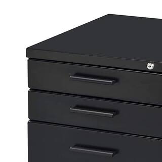 Acme Furniture Peden Black File Cabinet with Drawers 92880