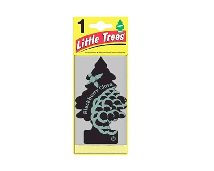 Little Tree Car Air Freshener Blackberry Clove 3 Pak