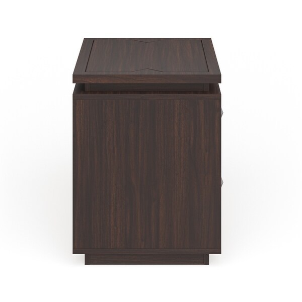 Furniture of America Tarris Contemporary Walnut 20-inch Side Table