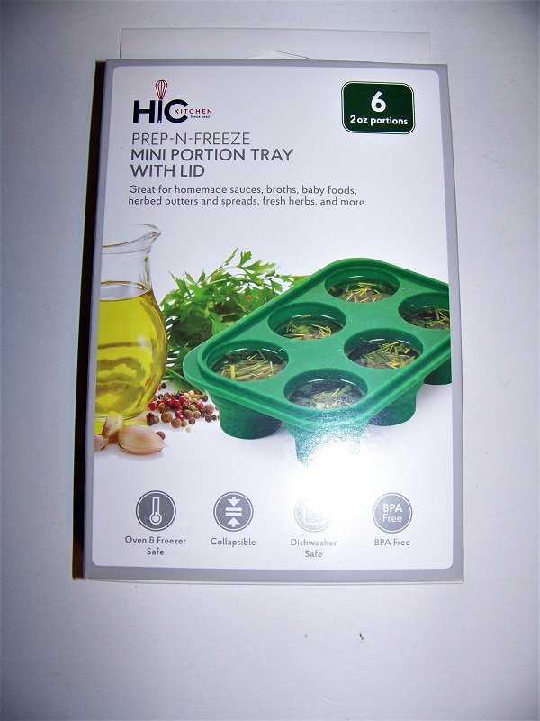 Kitchen Prep-N-Freeze Mini Portion Tray 2 oz