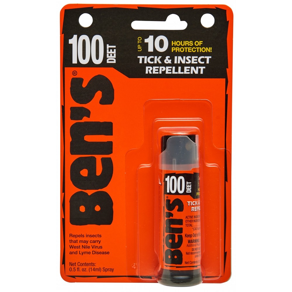 100 MAX Tick and Insect Repellent Mini Spray ; .5 oz ;