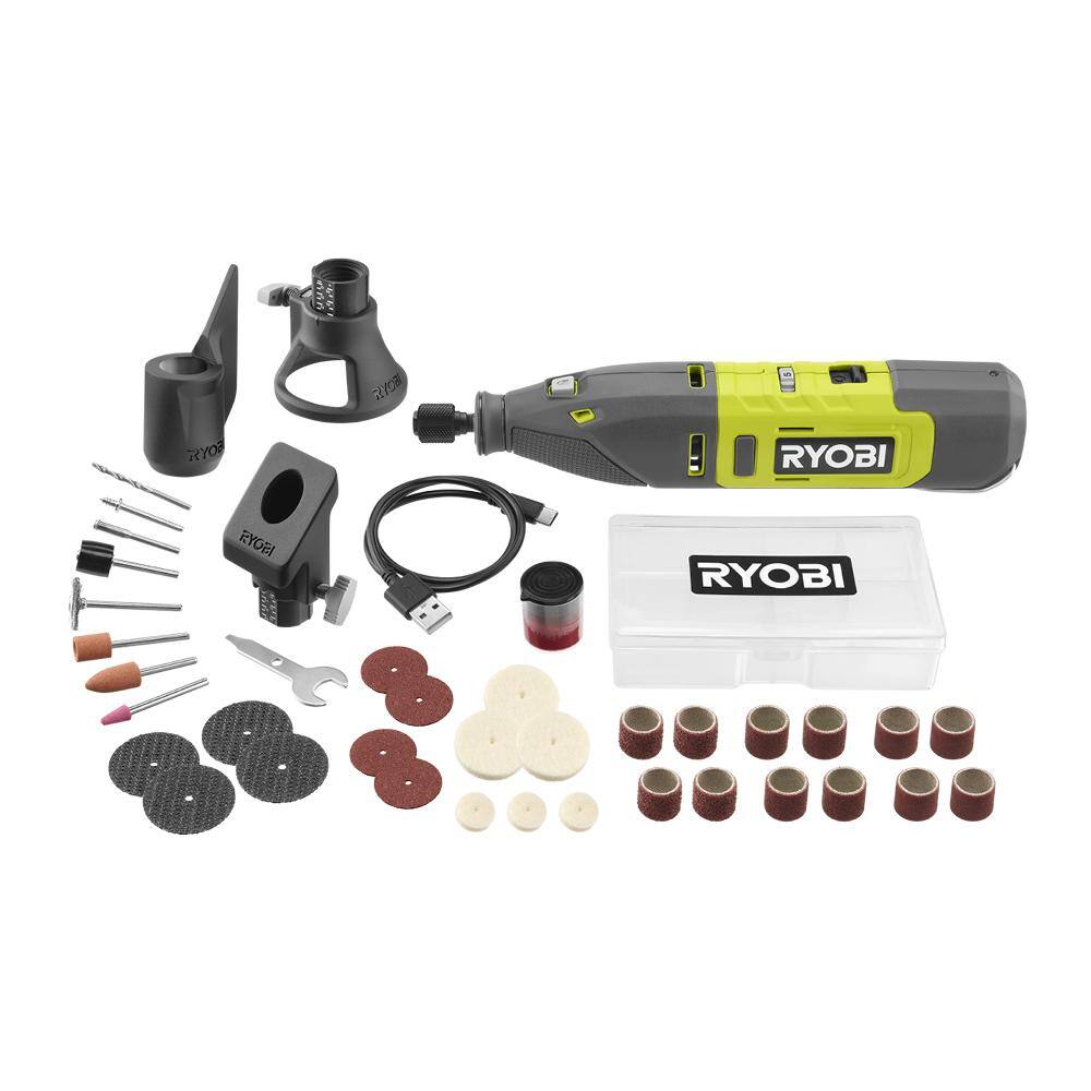 RYOBI 12V Cordless Rotary Tool Kit TVM01