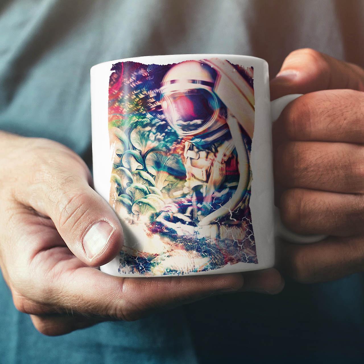 Astronaut Mystic Space NEW White Tea Coffee Ceramic Mug 11 oz | Wellcoda