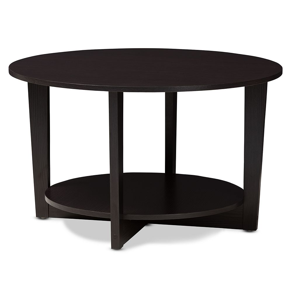 Baxton Studio Belina Espresso Coffee Table