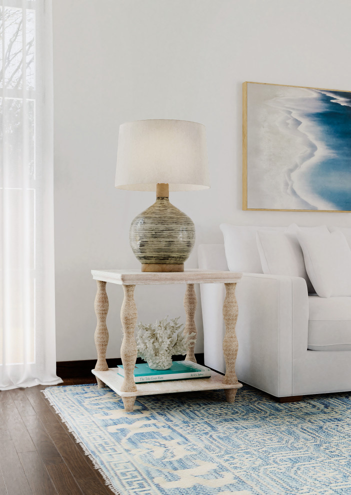 Serenity Bahari Lamp Table   Beach Style   Side Tables And End Tables   by Hooker Furniture  Houzz