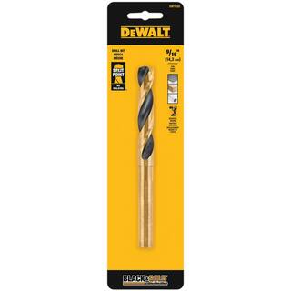 DW 916 in. Black and Gold Drill Bit DW1620  G