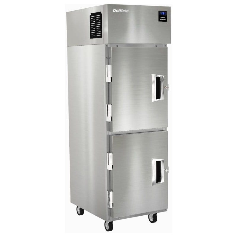 Delfield 6125XL-SH Reach-In Freezer， 1 Section， Solid Half Doors