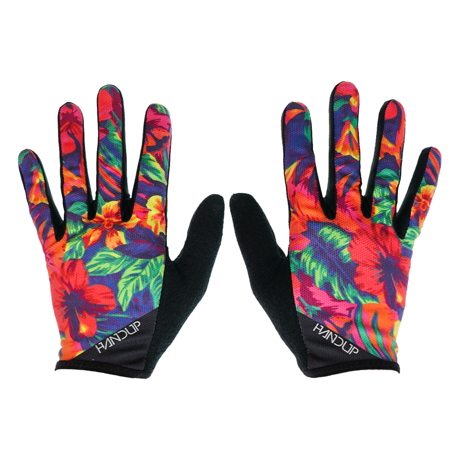 Gloves - Pink Miami Floral by Handup Gloves