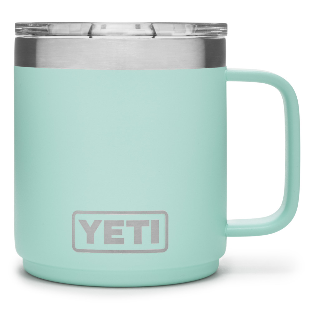 Yeti Rambler Stackable Mug with MagSlider Lid 10oz, Seafoam